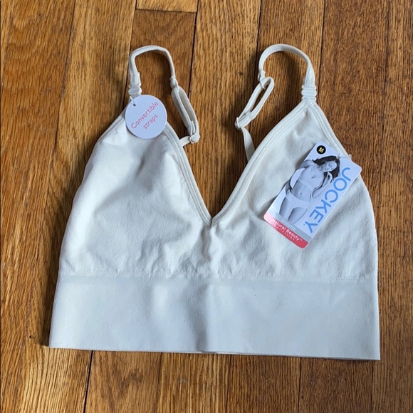 Jockey Natural Beauty bralette cream L NWT - Picture 3 of 11